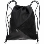 Turnbeutel | Leder | schwarz | Wunschleder