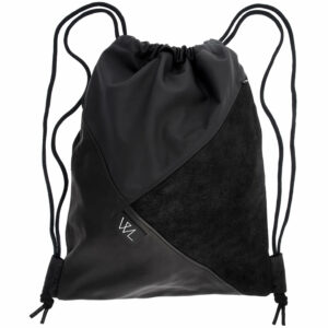 Turnbeutel | Leder | schwarz | Wunschleder