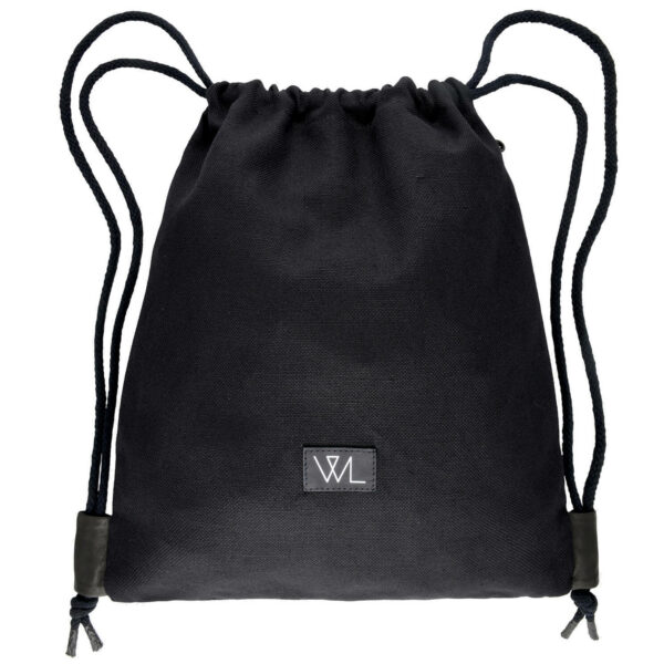 Turnbeutel | schwarz | Wunschleder