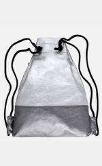 Luxus | Turnbeutel | silber | Wunschleder