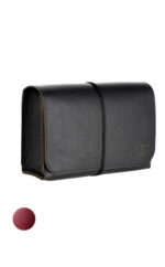 Netzteil Aufbewahrungtasche Rindleder | Ladekabel Tasche Leder | Transporttasche Ladekabel | Wunschleder