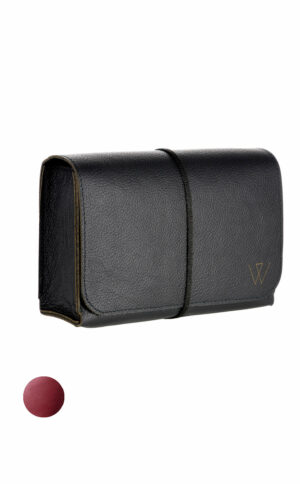 Netzteil Aufbewahrungtasche Rindleder | Ladekabel Tasche Leder | Transporttasche Ladekabel | Wunschleder