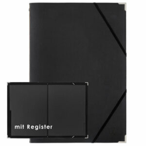 Dokumentenmappe Leder A4 | Konferenzmappe Leder | Schreibmappe Leder | Aktenmappe Leder | Wunschleder