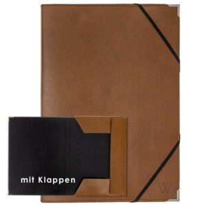 Sammelmappe Leder | Zeichenmappe Leder | Leder Ordnungsmappe | Schnellhefter | Wunschleder