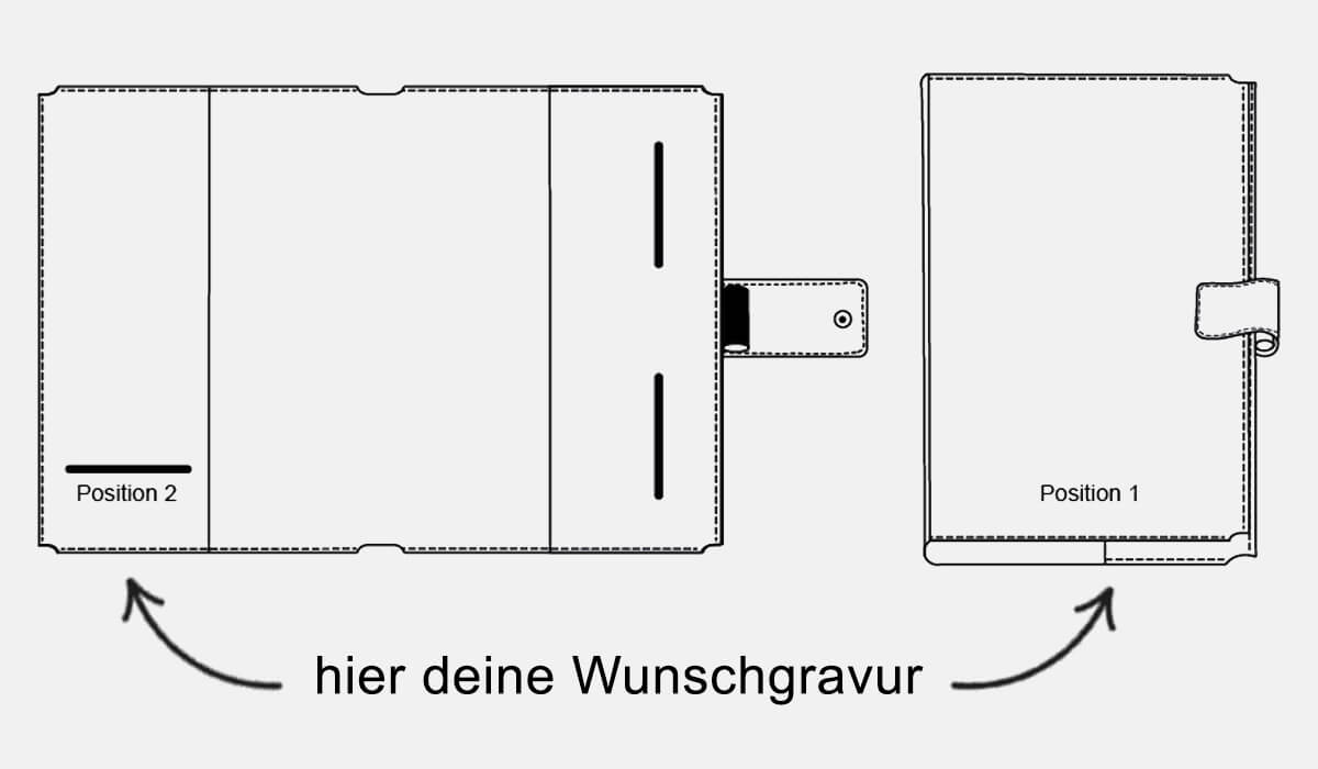 Gestalte gleich 2 individuelle Gravuren
