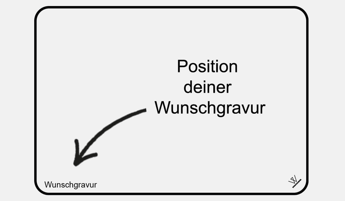 Wähle eine individuelle Gravur