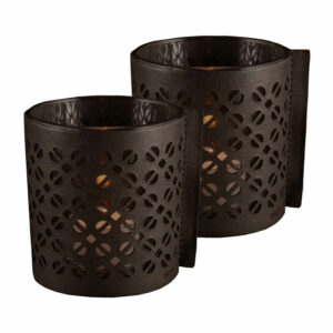 Windlicht Leder | Rindleder | Windlicht Lasercut | Wunschleder