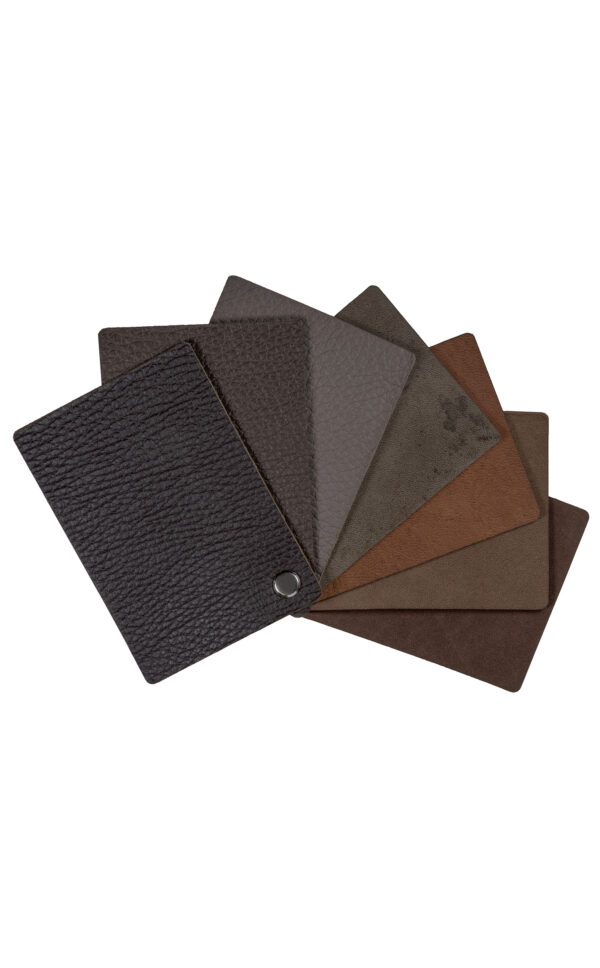 Ledermuster | Ansichtsmuster Leder Tischdeko| Farbmuster Leder | | Wunschleder