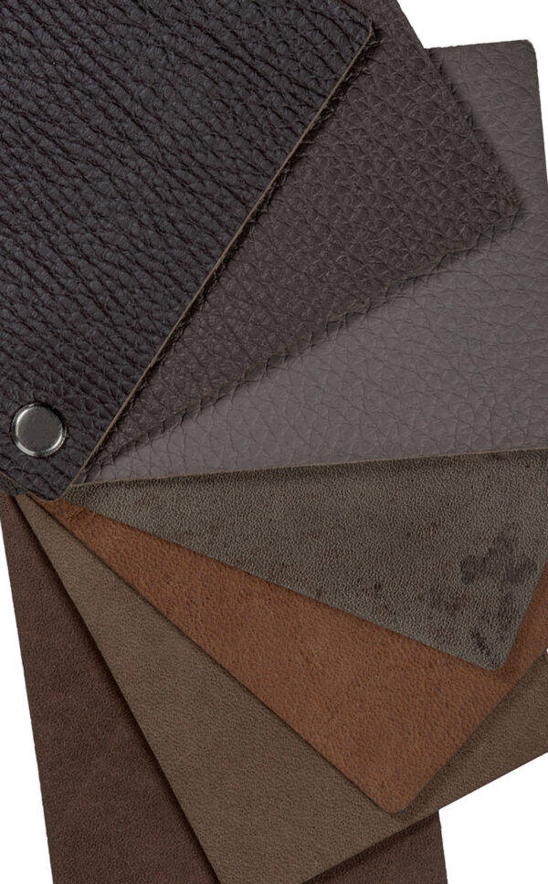 Ledermuster | Ansichtsmuster Leder Tischdeko| Farbmuster Leder | | Wunschleder