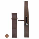 Einzelköcher für Kochmesser | Klingenschutz | Bio Pferdeleder | Echtleder | schwarz | Wunschleder