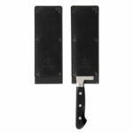 Klingenschutz eckig Leder | Klingenschutz japanisches Messer | Wunschleder