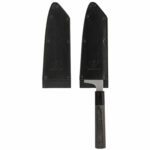 Klingenschutz spitz Leder | Klingenschutz Drop-Point | Klingenschutz japanisches Messer | Wunschleder