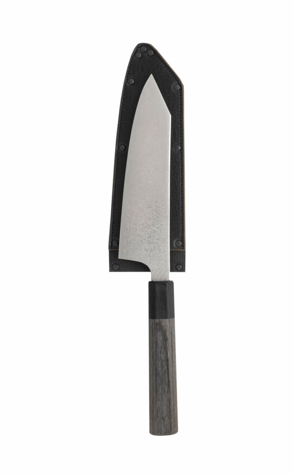 Klingenschutz spitz Leder | Klingenschutz Drop-Point | Klingenschutz japanisches Messer | Wunschleder