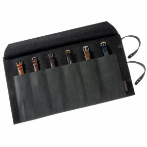 Uhrenrolltasche Rindleder, Uhrentasche Leder, Uhrenetui Leder | Wunschleder
