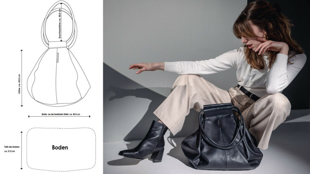 Reisetasche, Beuteltasche, Weekender, Wunschleder