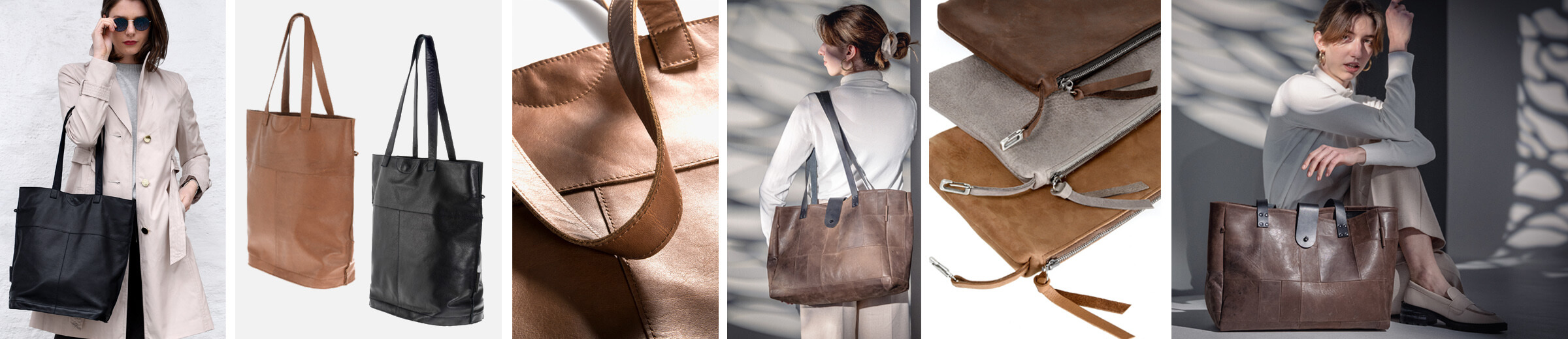 Schultertasche Leder, Umhängetasche, Damentasche, Shopper, Wunschleder