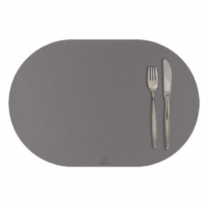 Platzdecke oval Leder | Tischset Leder | Platzset Echtleder | Wunschleder