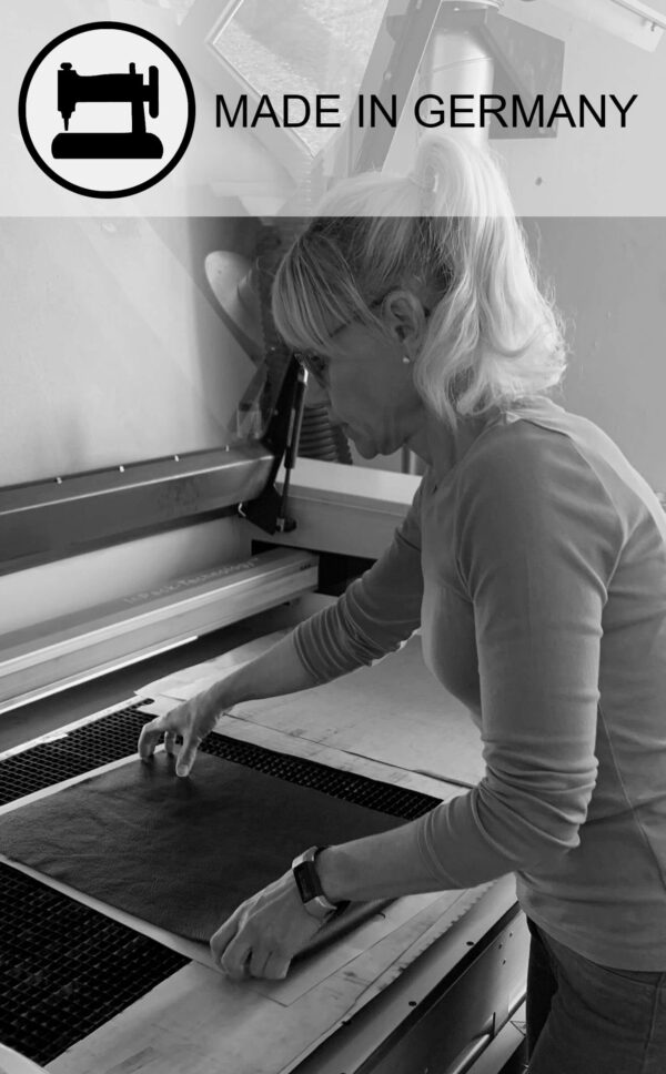 Serviertablett Holz | Serviertablett Leder | Dekotablett | Wunschleder