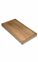 Serviertablett Holz | Serviertablett Leder | Dekotablett | Wunschleder