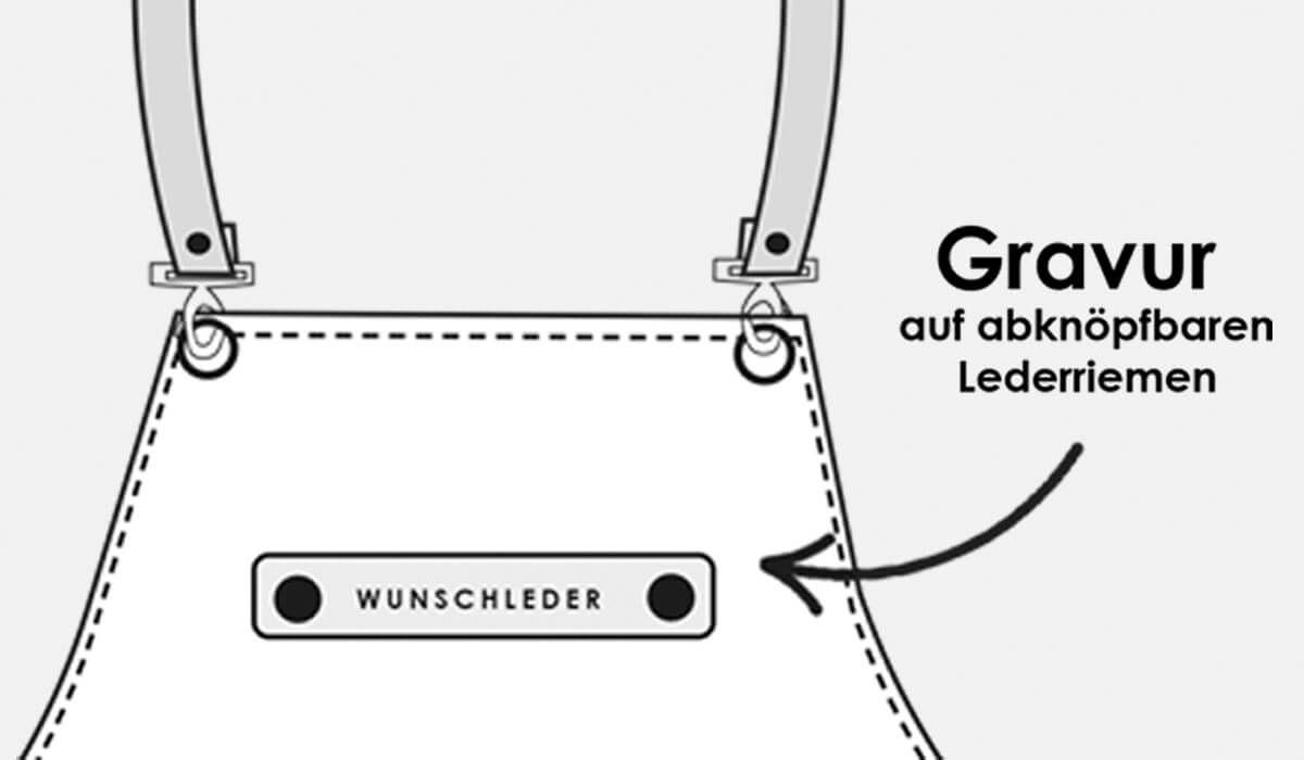 Individuelle Gravur für deine Kochschürze