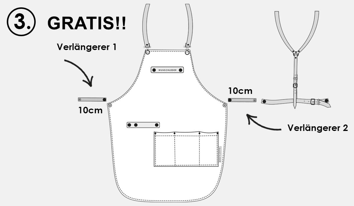 Verlängerer für den Quergurt