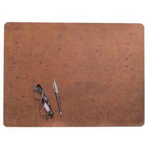 Schreibtischunterlage Bio-Leder | Schreibtischauflage Pferdeleder | Wunschleder