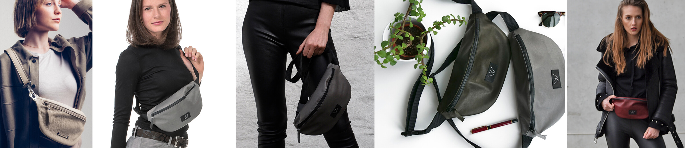 Bauchtasche Leder, Crossbody Bag Leder, Bumbag Leder, Gürteltasche Leder, Wunschleder