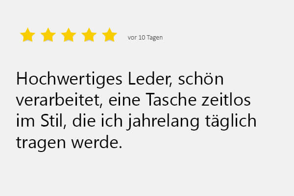 Kundenbewertung | Wunschleder