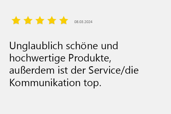 Kundenbewertung | Wunschleder
