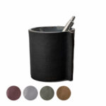 Stiftehalter Rindleder | Schreibtisch Organizer Rindleder | Wunschleder