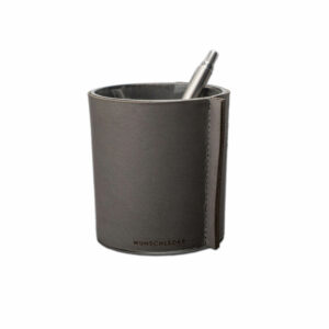 Stiftehalter Rindleder | Schreibtisch Organizer Rindleder | Wunschleder