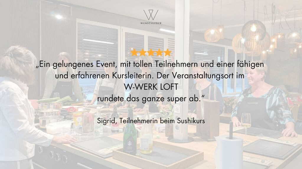 Sushikurs Passau, Sushi selbst machen, Wunschleder